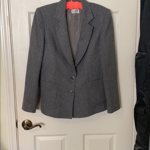 Vintage wool skirt suit - Picture 3 of 4